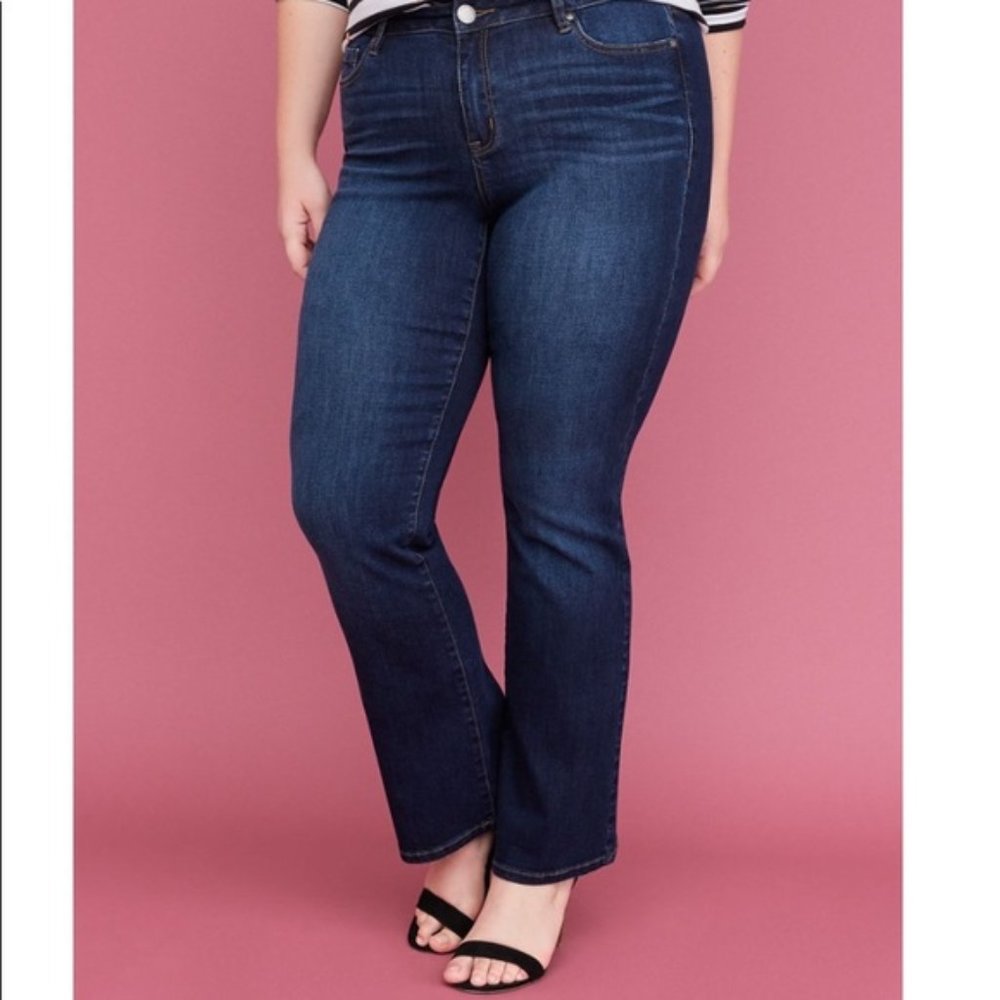 LANE BRYANT T3 HIGH RISE ESSENTIAL STRETCH BOOTCUT